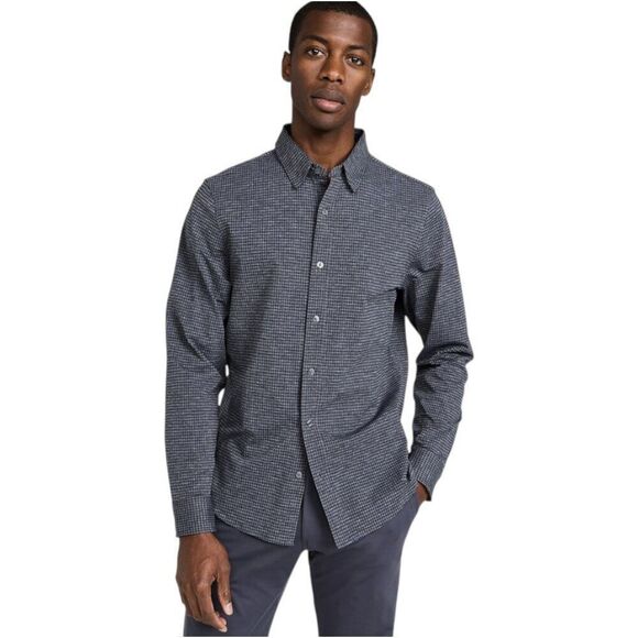 RHONE Other - NWT! Rhone Commuter Slim Fit Shirt Navy Gray Check Size XXL